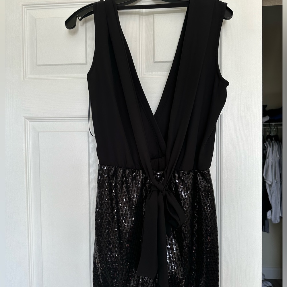 Bebe - Small, Sequined Romper - Showstopper - image 2